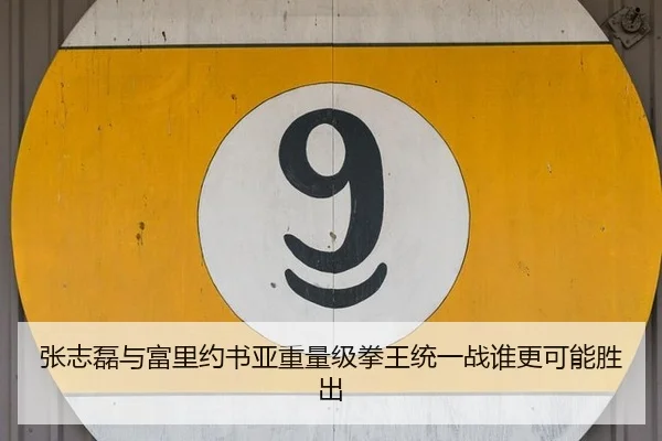 张志磊与富里约书亚重量级拳王统一战谁更可能胜出